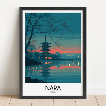 Nara Scenic Landscape Art
