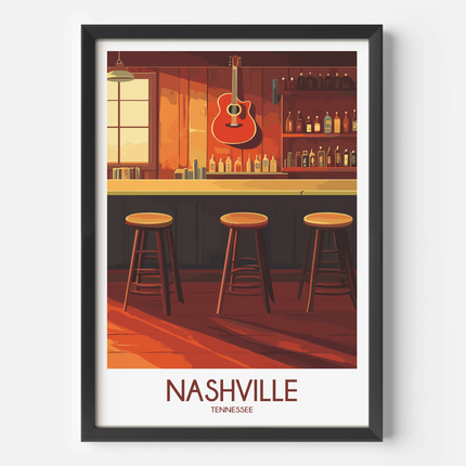 Nashville Destination Art Gift