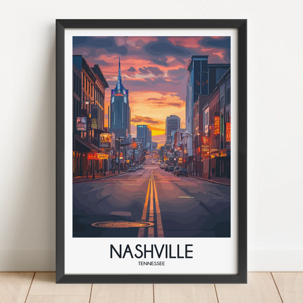 Nashville Gallery Quality Print