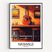 Nashville Retro Travel Illustration