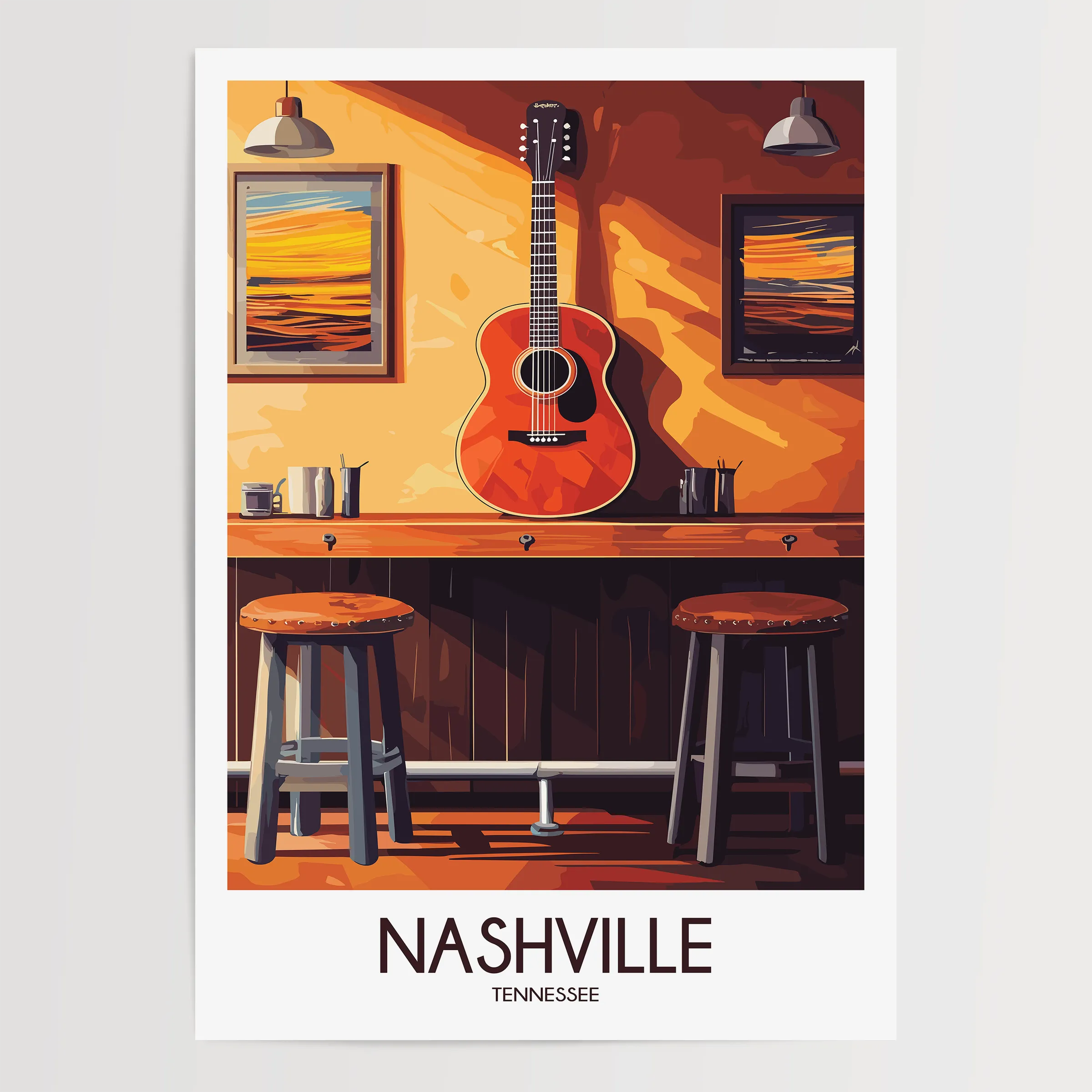Nashville Scenic Landscape Art