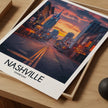 Nashville Souvenir Poster Print