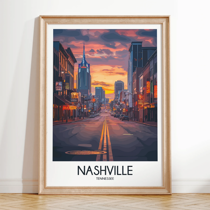 Nashville Travel Memory Gift