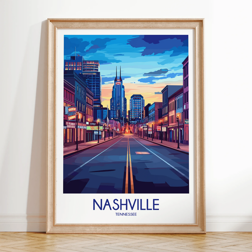 Nashville Travel Memory Gift