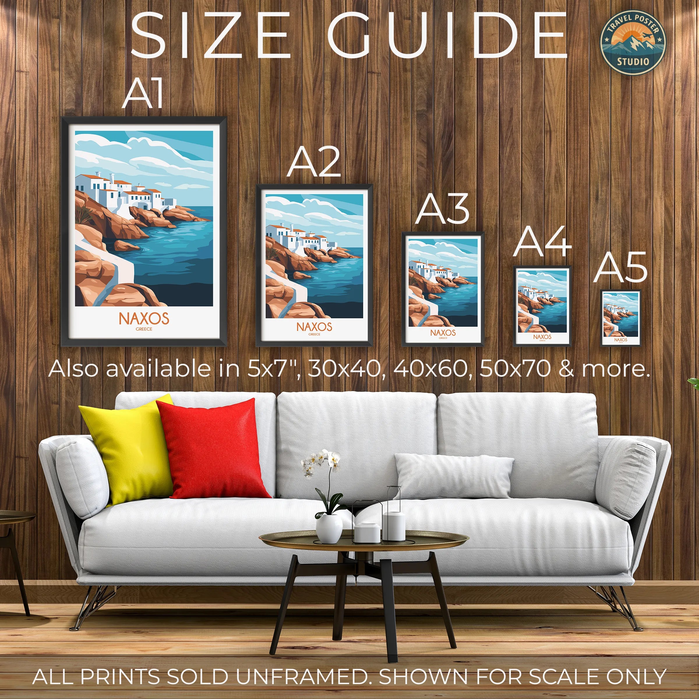Naxos Souvenir Poster Print