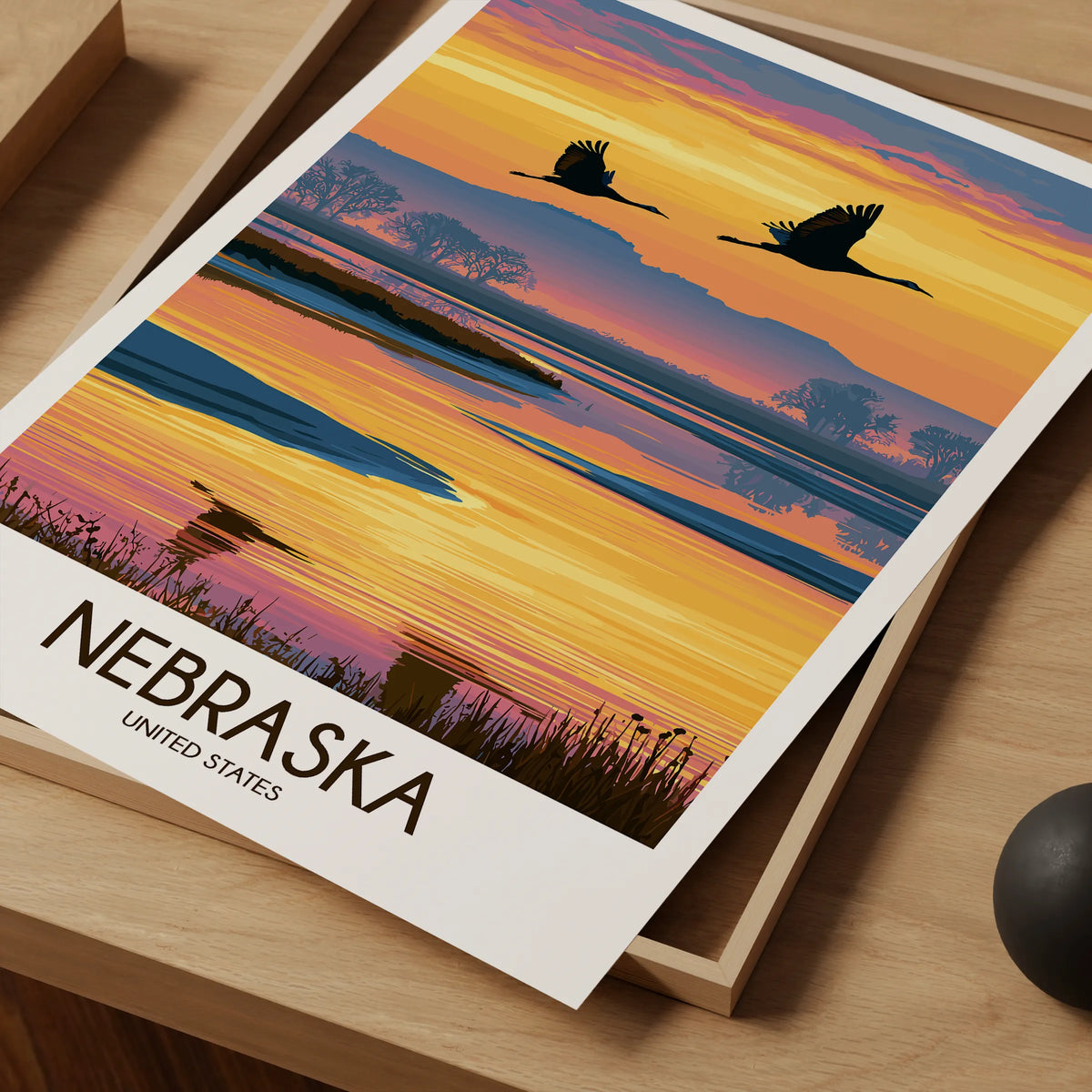 Nebraska Scenic Landscape Art