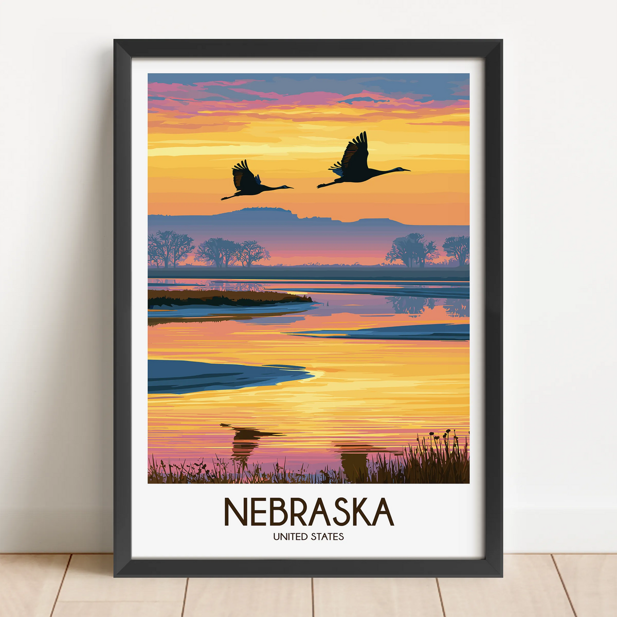 Nebraska Travel Memory Gift