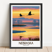 Nebraska Travel Memory Gift