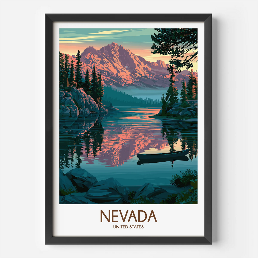 Nevada Scenic Landscape Art