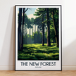 New Forest Destination Art Gift