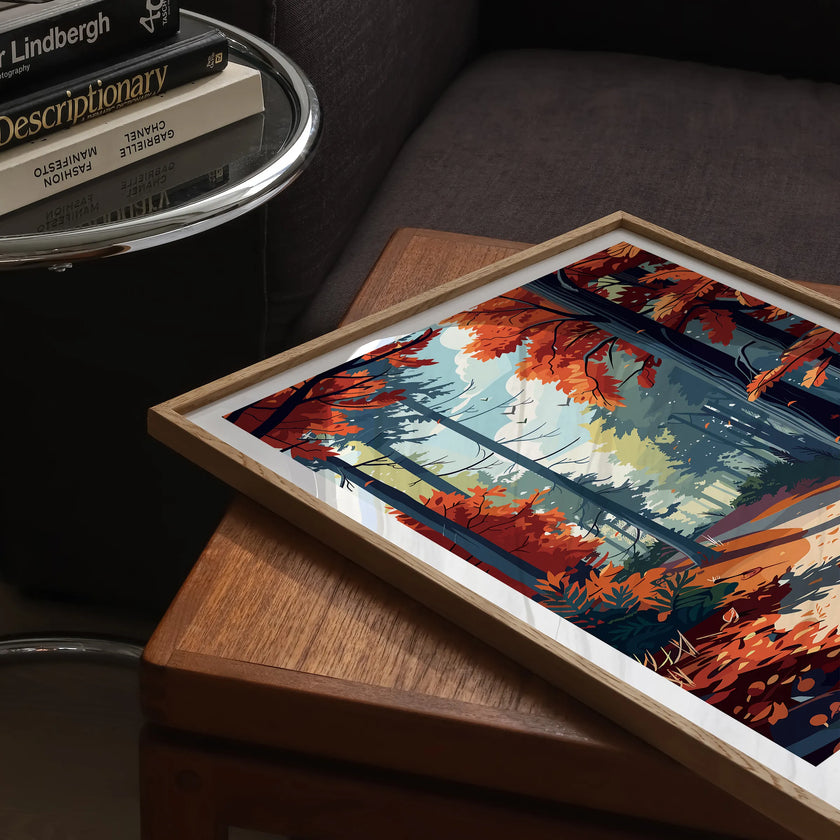 New Forest Souvenir Poster Print