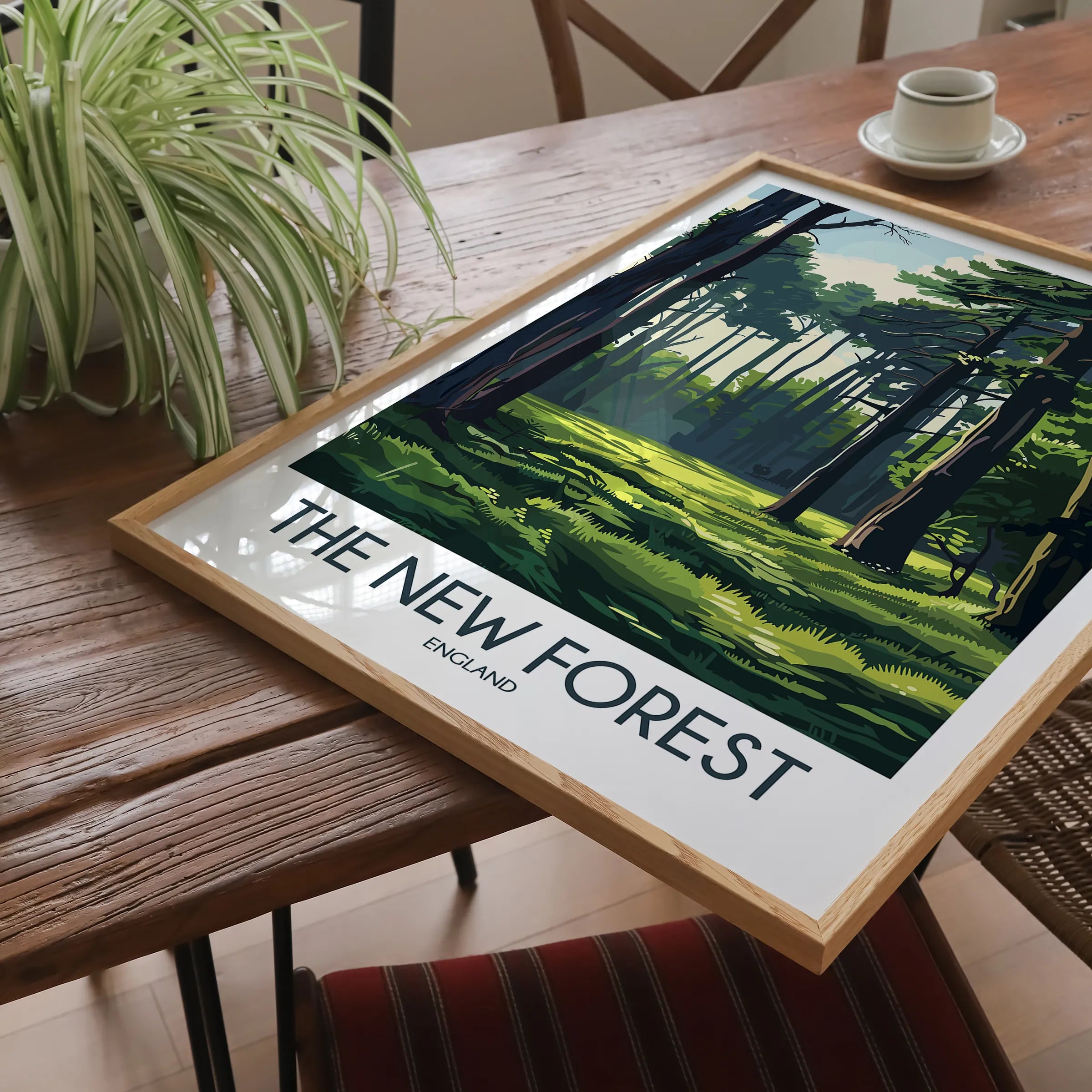 New Forest Souvenir Poster Print