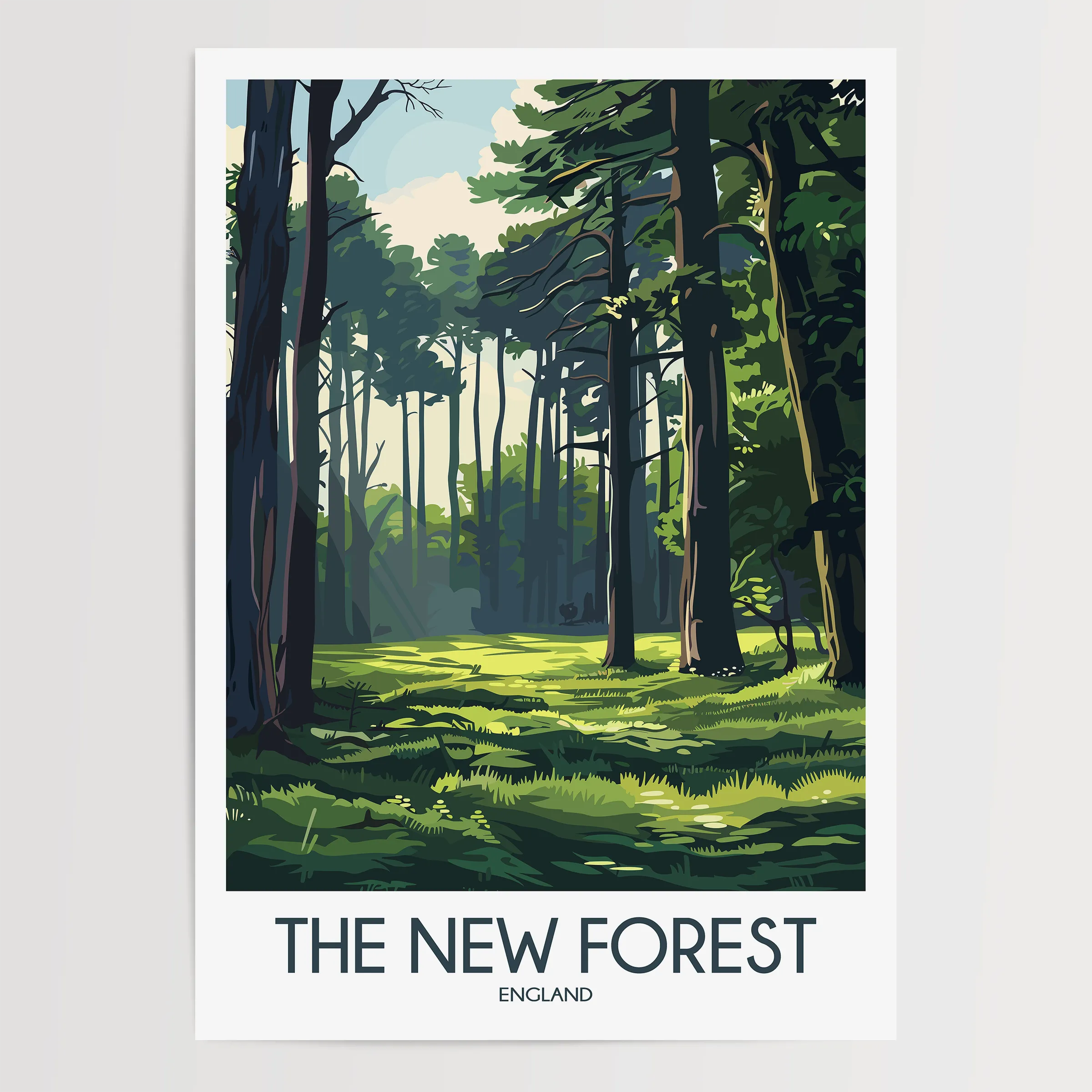 New Forest Travel Memory Gift
