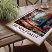 New Forest Vintage Style Print