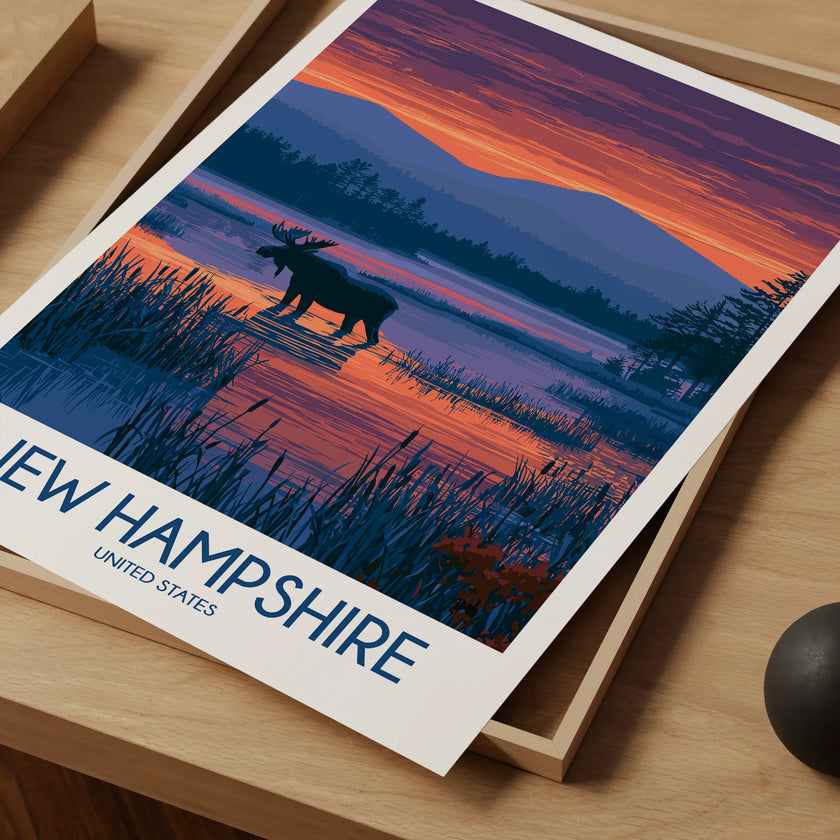New Hampshire Home Office Decor
