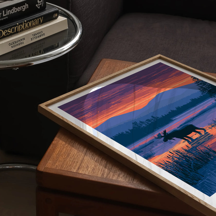 New Hampshire Scenic Landscape Art