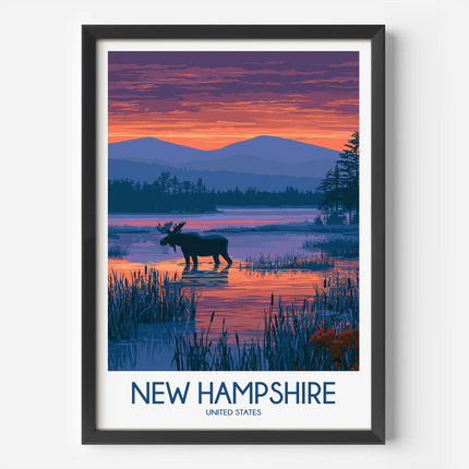 New Hampshire Scenic Landscape Art