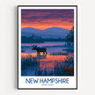 New Hampshire Souvenir Poster Print