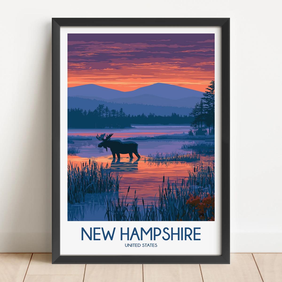New Hampshire Travel Memory Gift