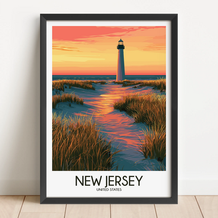 New Jersey Scenic Landscape Art