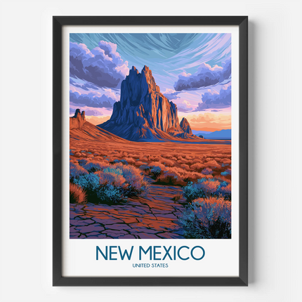 New Mexico Destination Art Gift