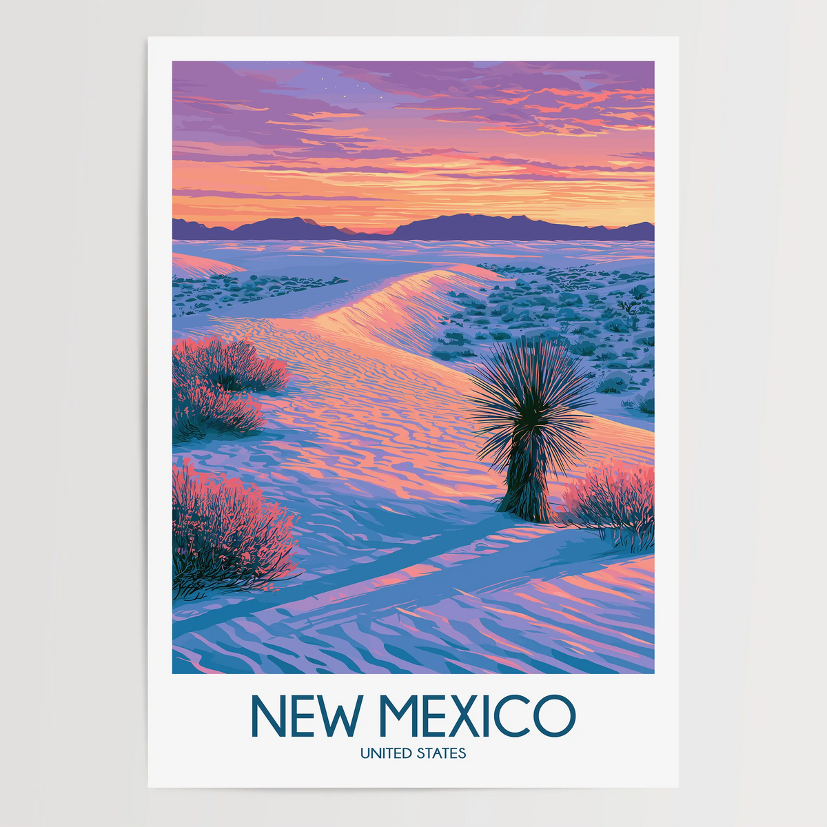New Mexico Gallery Quality Print