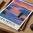 New Mexico Modern Travel Poster