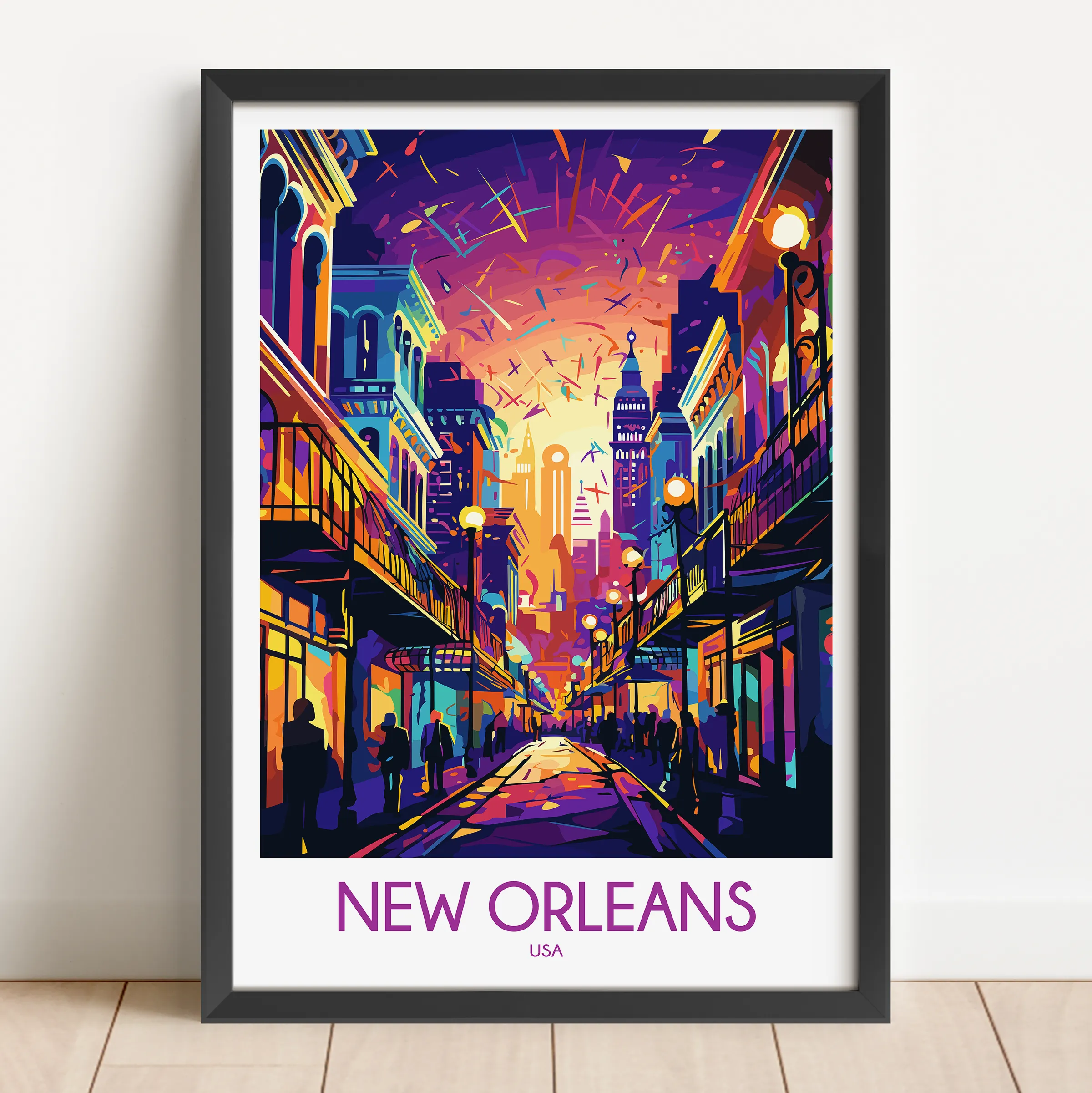 New Orleans Destination Art Gift
