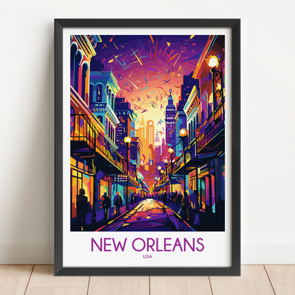 New Orleans Destination Art Gift