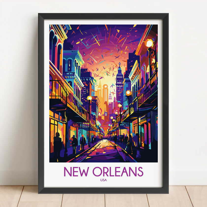New Orleans Destination Art Gift