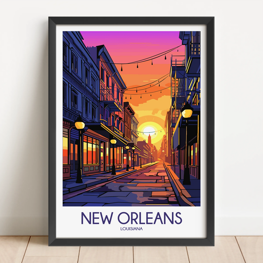 New Orleans Destination Art Gift