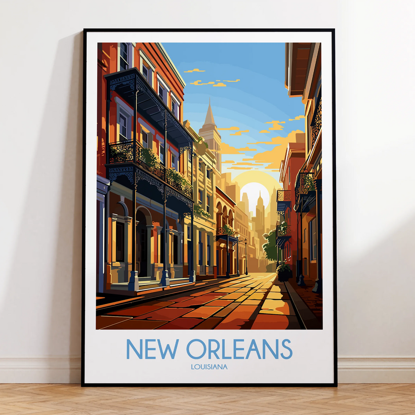 New Orleans Destination Art Gift