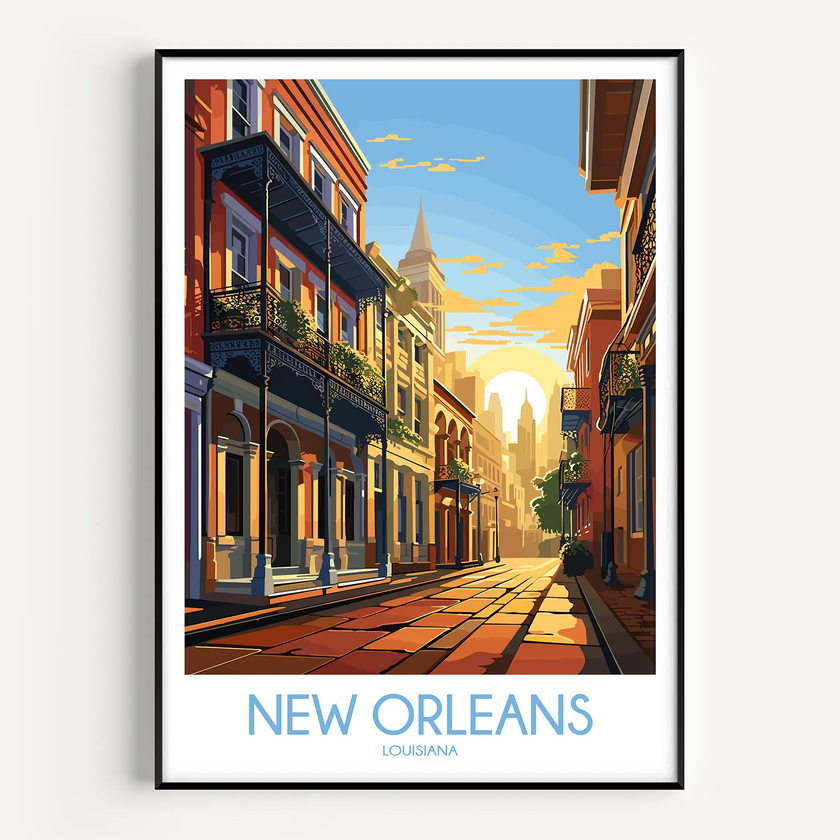 New Orleans Gallery Quality Print