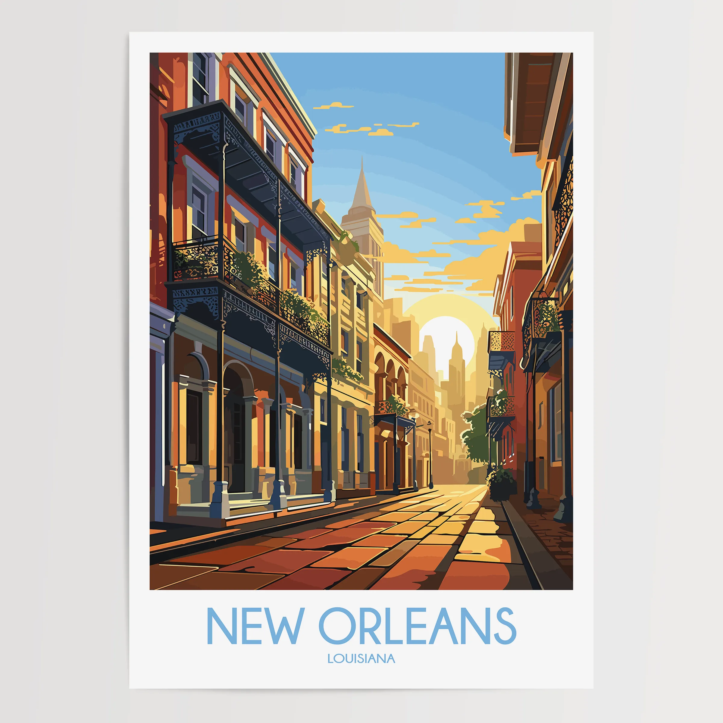 New Orleans Home Office Decor