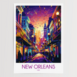 New Orleans Minimalist Wall Art