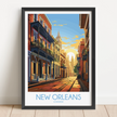 New Orleans Minimalist Wall Art