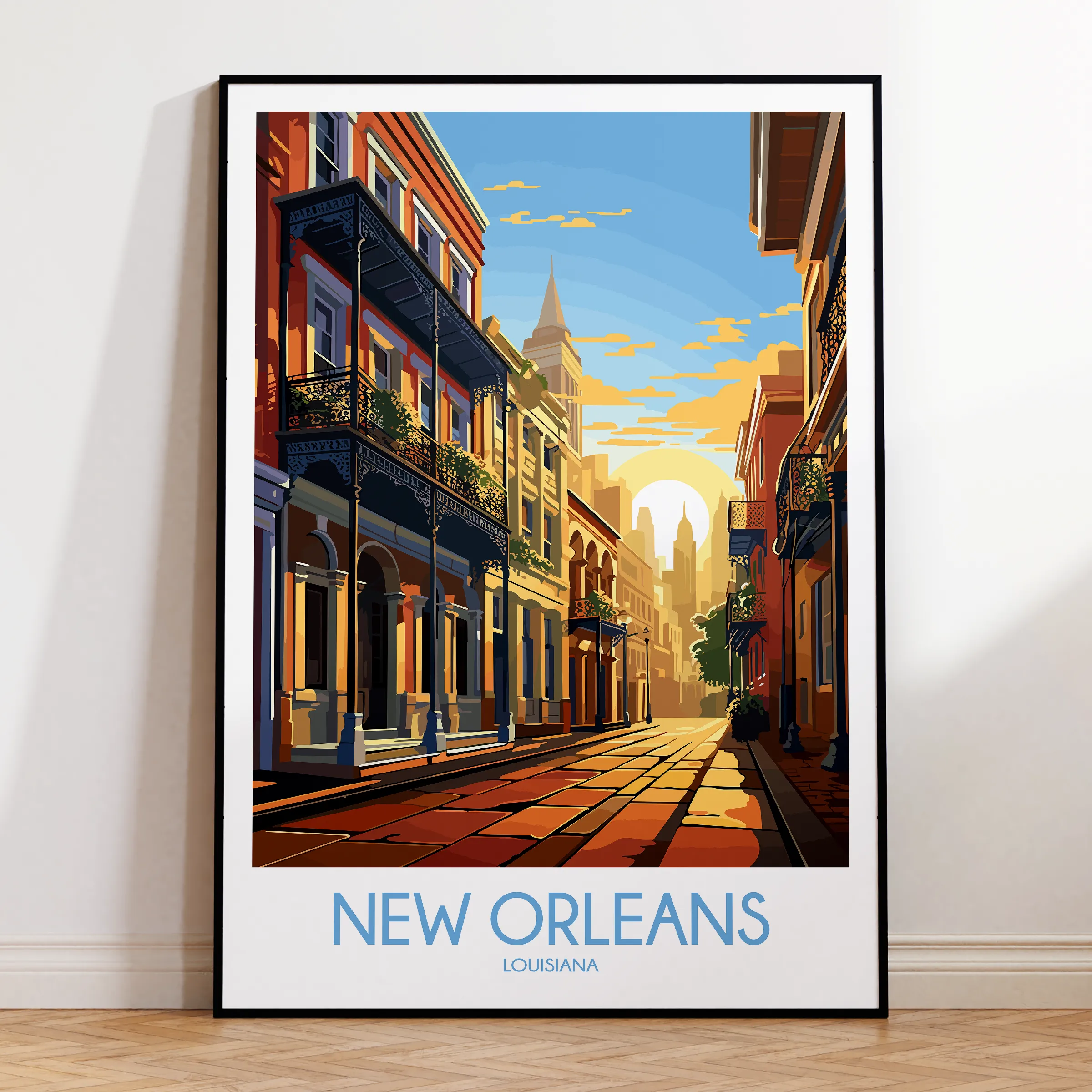 New Orleans Scenic Landscape Art