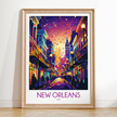 New Orleans Souvenir Poster Print