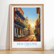 New Orleans Souvenir Poster Print