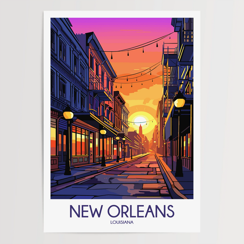 New Orleans Travel Memory Gift