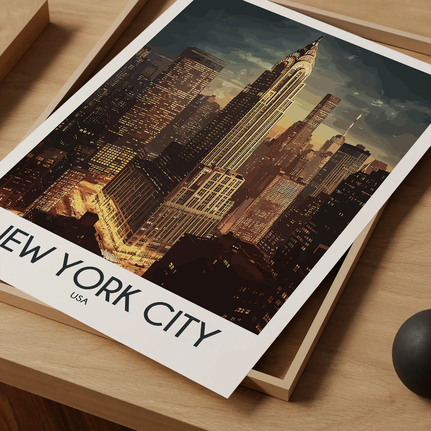 New York City Home Office Decor