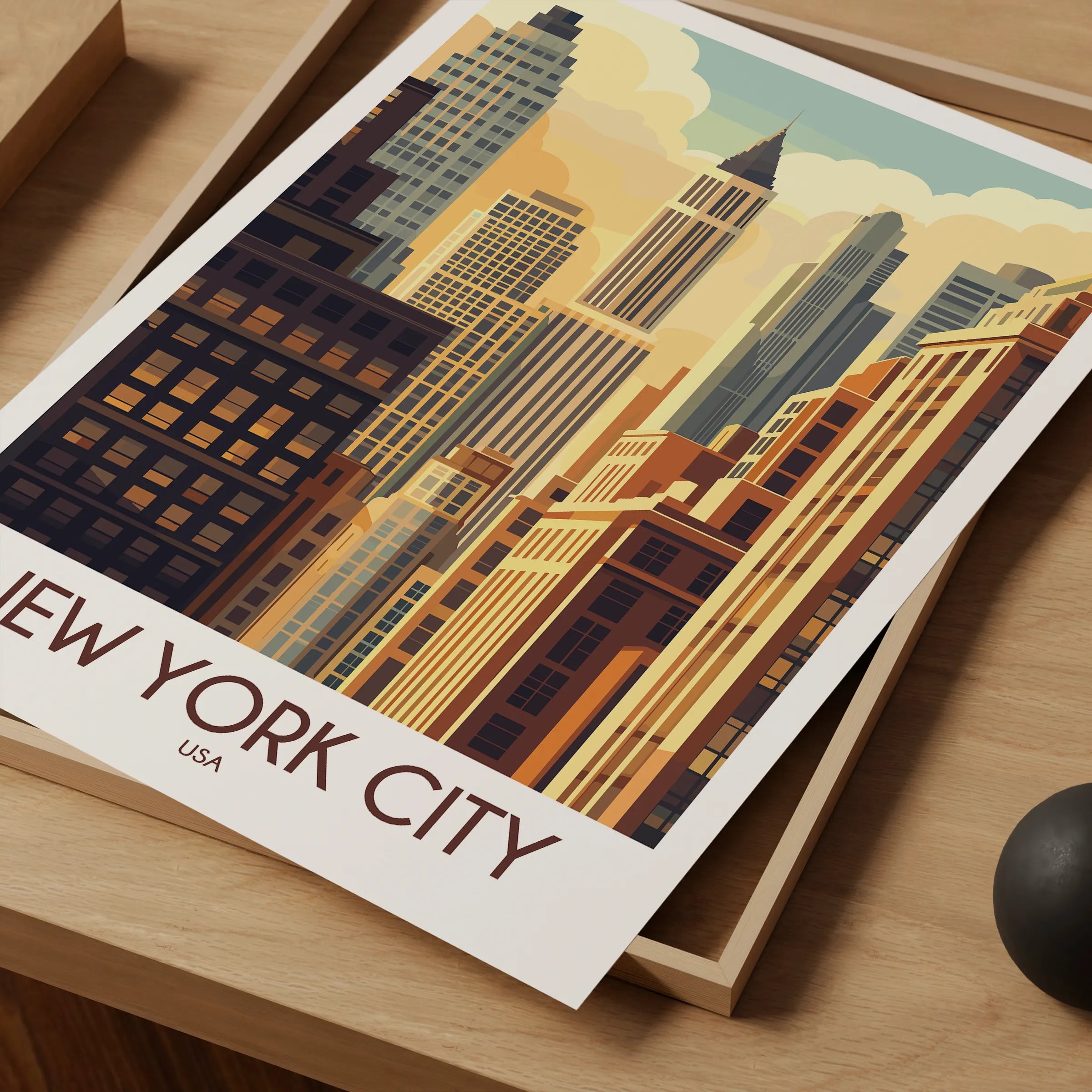 New York City Scenic Landscape Art