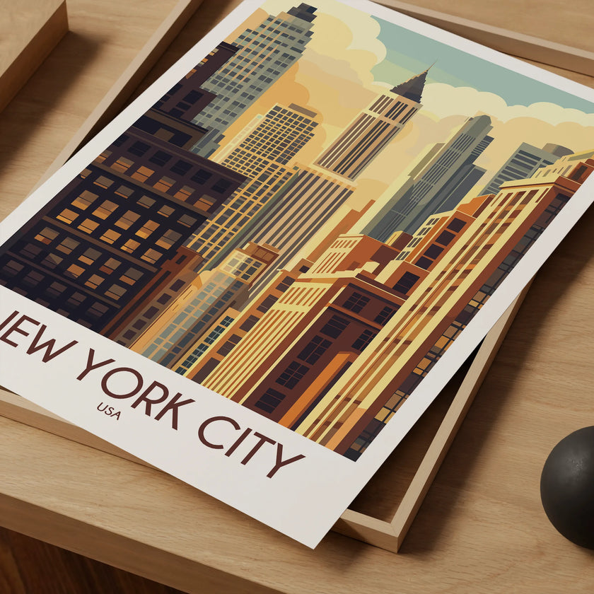 New York City Scenic Landscape Art