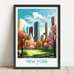 New York Destination Art Gift