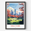 New York Destination Art Gift