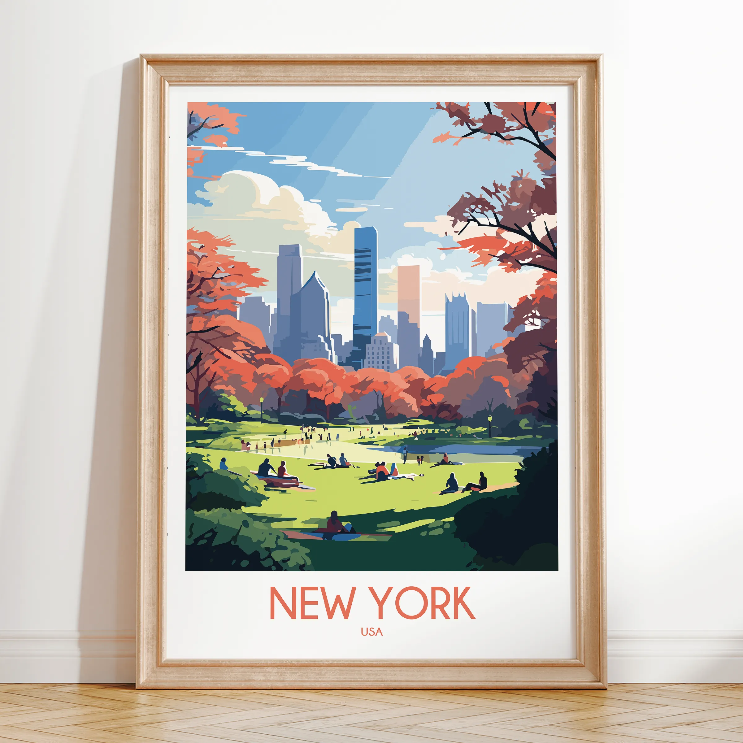 New York Home Office Decor