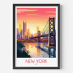 New York Minimalist Wall Art