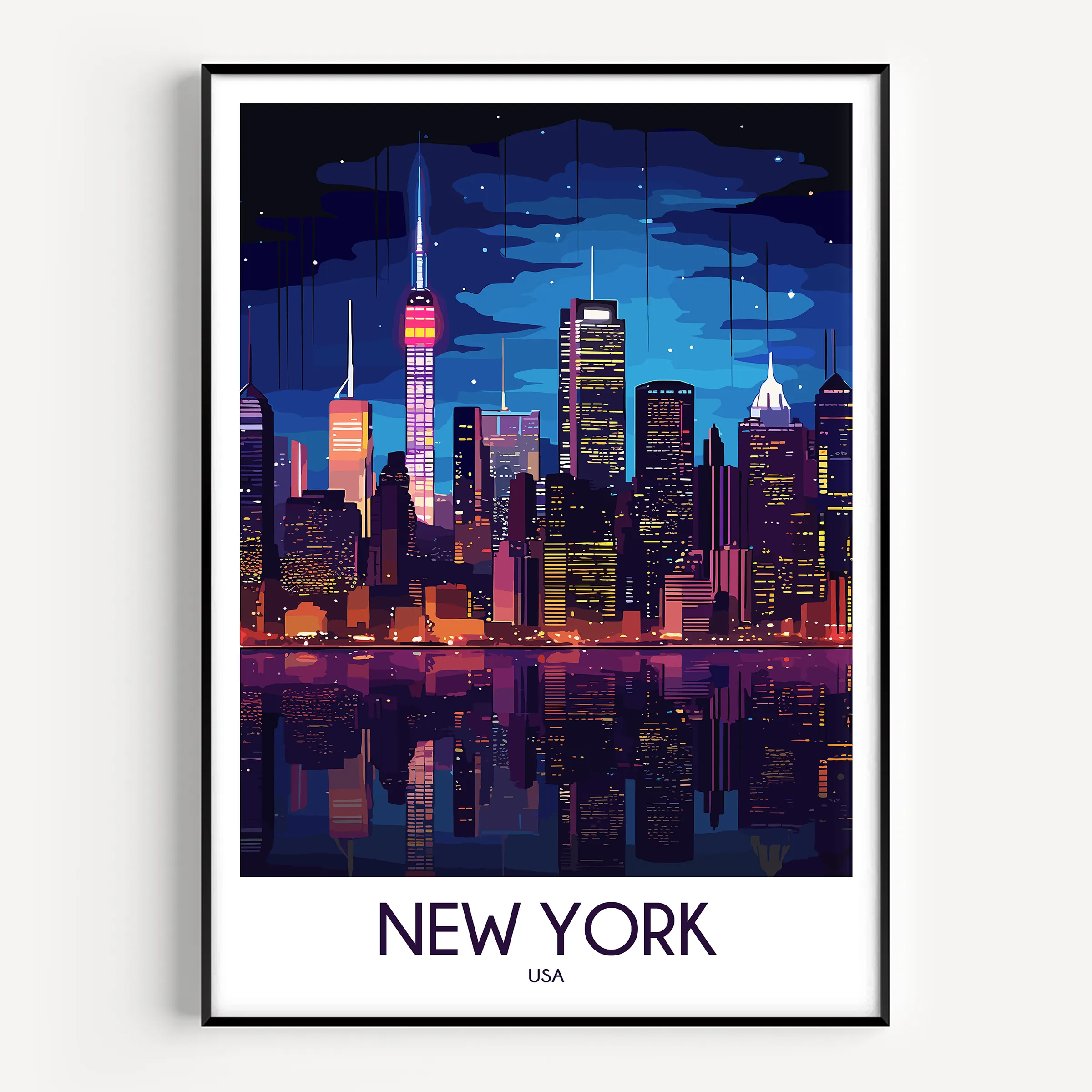 New York Scenic Landscape Art