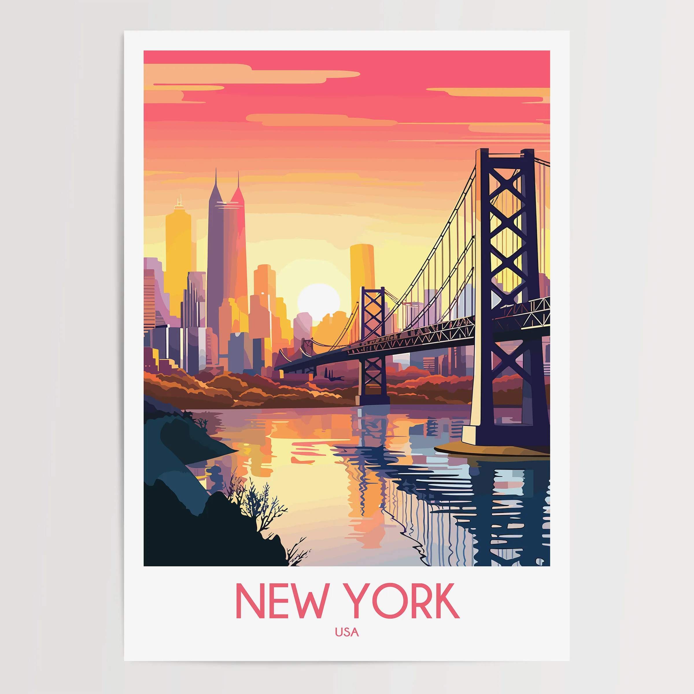 New York Travel Memory Gift