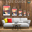 New York Vintage Style Print
